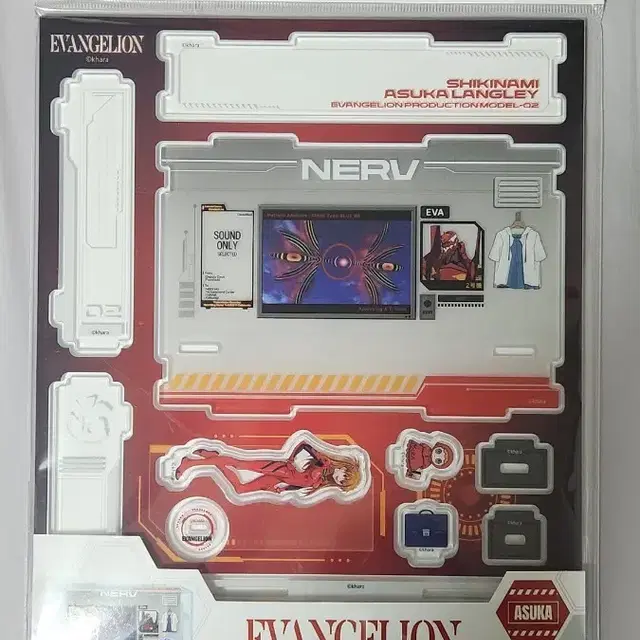 에반게리온 전시회 아스카 아크릴 스탠드