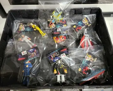 우주전함 야마토 캐릭터 피규어형 키링 컴플리트 8개