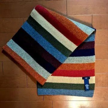 GAP 빈티지 멀티 컬러 스트라이프 머플러