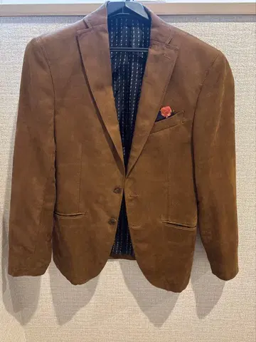 ZARA 자라 스웨이드 테일러드 자켓 극장 모델 S~M 상당 남성용