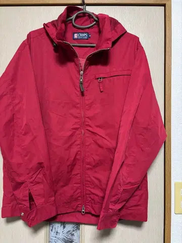 CHAPS 빨간색 나일론 자켓 M