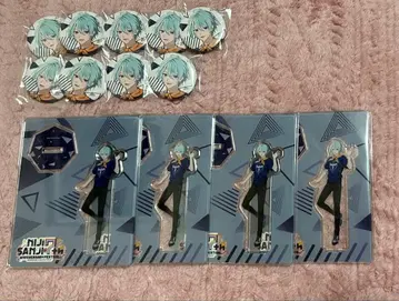 니지페스 2025 나기사 트라웃 아크릴 스탠드 캔뱃지 세트