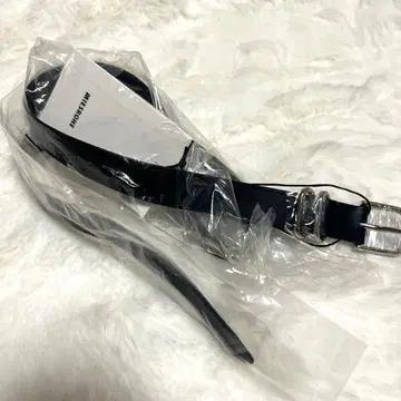 소가죽 블랙 벨트 새상품