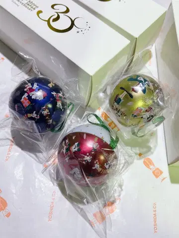 디즈니 스토어 30주년 기념 장식구 9개 세트