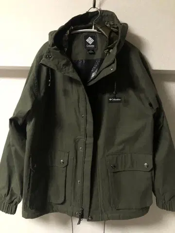 컬럼비아 블랙 라벨 마운틴 파카 올리브 그린 L 사이즈