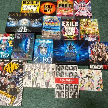 EXILE J SOUL GENERATIONS DVD Blu-ray 모음