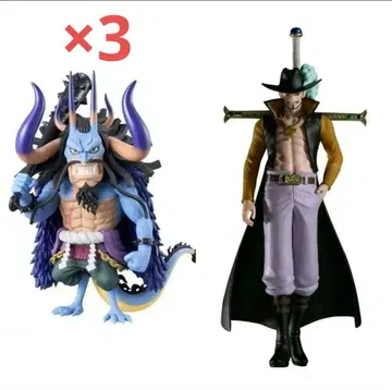 원피스 카이도 미호크 프라이스 피규어 월드 컬렉션 4개 세트