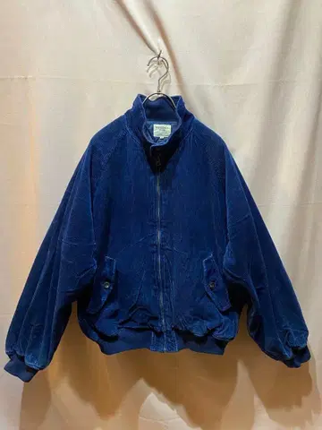 KEARNEY HOUSE 코듀로이 충전솜 블루종 스윙탑 구제 의류