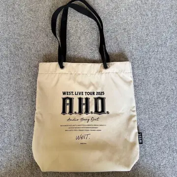 WEST. 2025 A.H.O 아호부쿠로 토트백