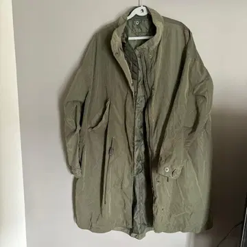 그린 모즈 코트 충전솜 베스트 포함