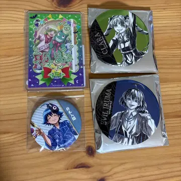 마계의 살인마 이루마 군 이루마 클라라 굿즈 묶음 판매 4세트