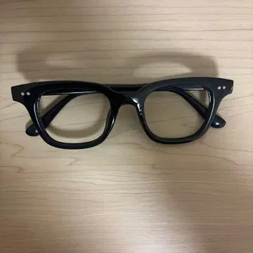 클래식 블랙 사각형 프레임 패션 안경