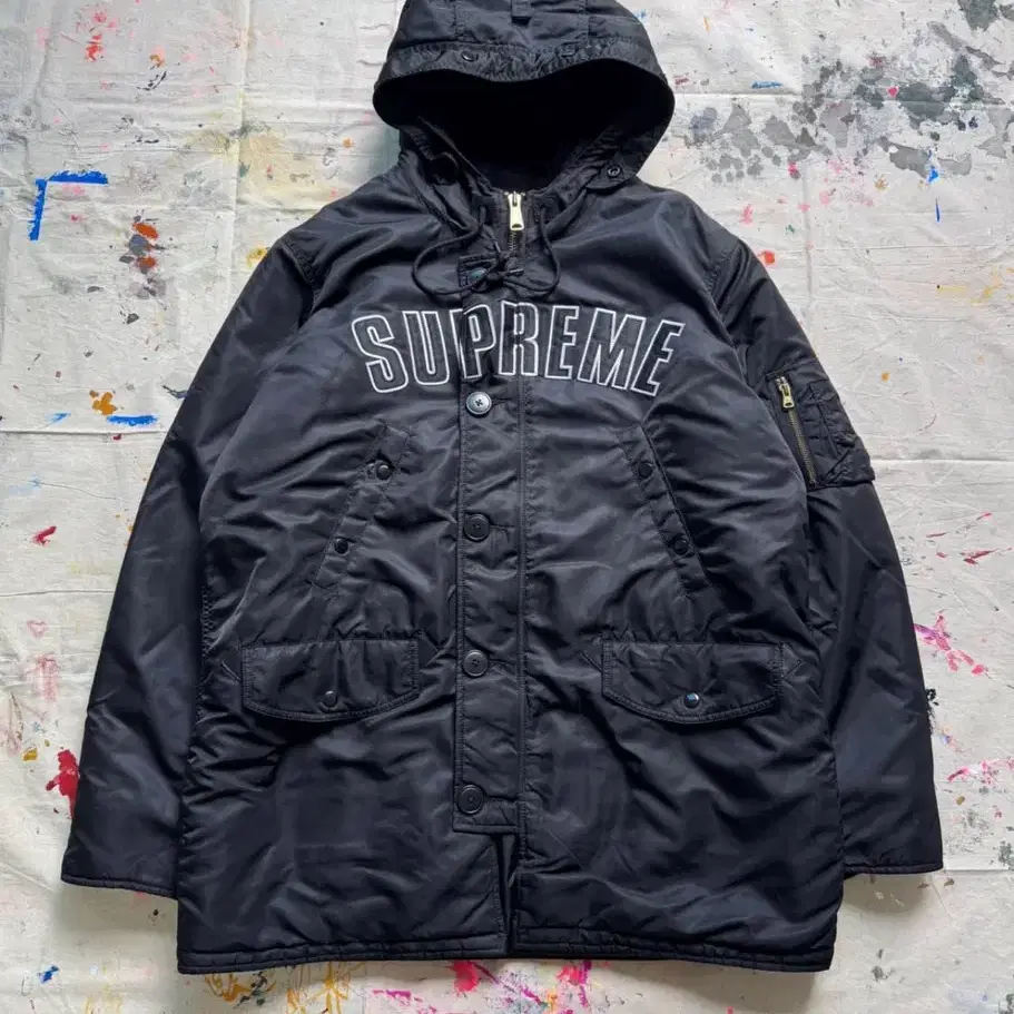 SUPREME | 슈프림 Supreme ARC Logo N3B Parka on Bunjang Global Site.