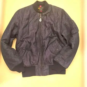 ALPHA INDUSTRIES MA-1 카이하라 데님 size L