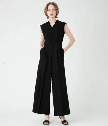 [ 새상품급 ] 루루 윌비 파피용 트위드 올인원