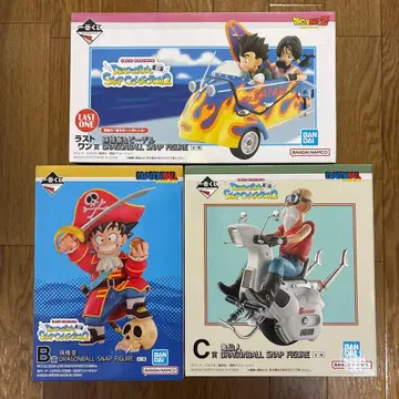 제일복권 드래곤볼 라스트 원상 손오반&비델 B상 C상 3종 세트