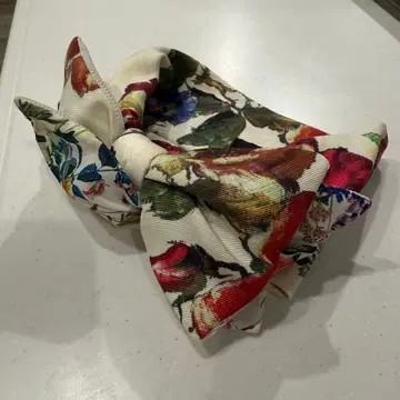 CA4LA 꽃무늬 리본 헤어밴드