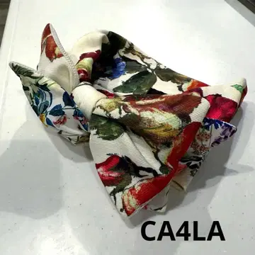 CA4LA 꽃무늬 리본 헤어밴드