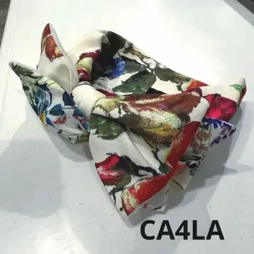 CA4LA 꽃무늬 리본 헤어밴드