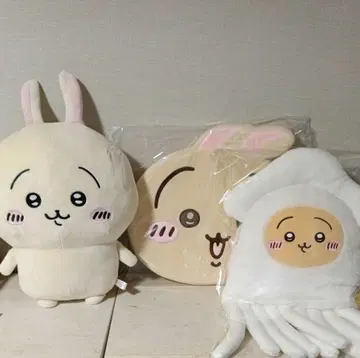 치이카와 (먼작귀) 타코이카 복권 B상 토끼 봉제 인형 묶음 판매