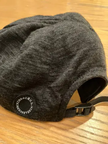 야마토미치 메리노 캡 차콜 그레이