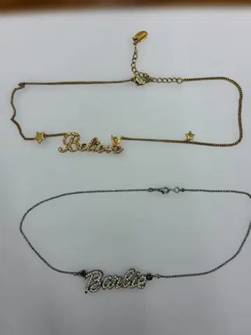 3768 Believe & Barbie 목걸이 세트