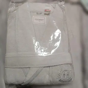 OSCARICH 화이트 목욕 가운 M 사이즈