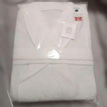 3Franc franc 화이트 목욕 가운