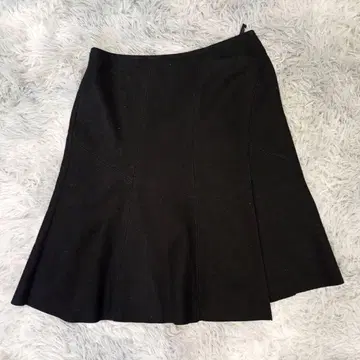 ReFLEcT 미디 스커트 S 플레어 블랙 머메이드