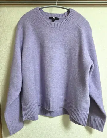 새상품 UNIQLO 수플레얀 크루넥 스웨터 XL