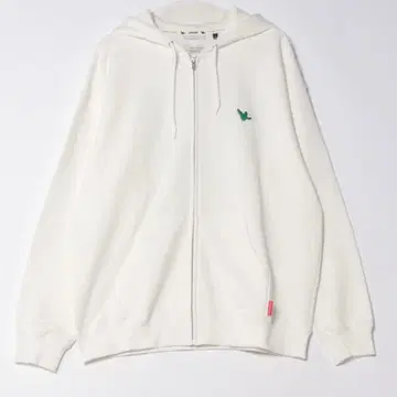 지퍼 후드티 화이트 M 사이즈 Mark Gonzales