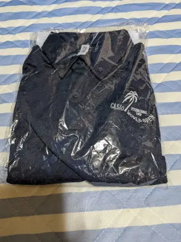 CASIO 국제 대회 피케 셔츠 네이비