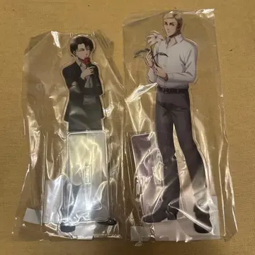 진격의 거인 신규 일러스트 엘빈 리바이 아크릴 스탠드