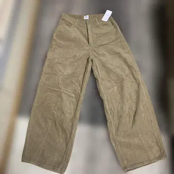 미사용 새상품 coen 베이지 코듀로이 팬츠
