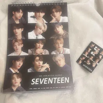SEVENTEEN 2020년 공식 달력 카드 포함