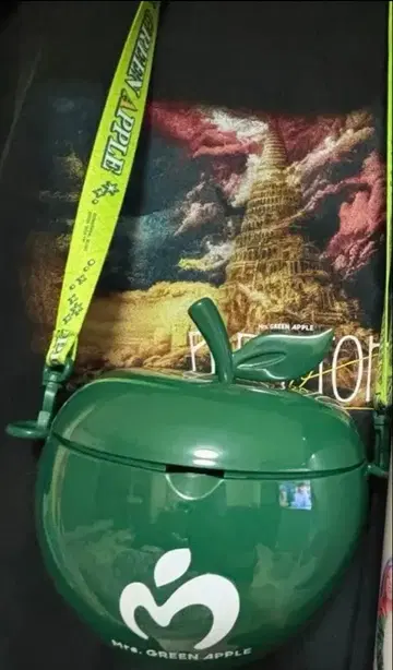 미세스 Mrs. GREEN APPLE 팝콘 박스 미사용