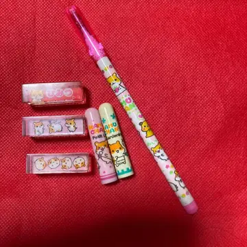 레어 헤이세이 레트로 레몬사 햄스터 문구