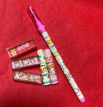 레어 헤이세이 레트로 레몬사 햄스터 스탬프