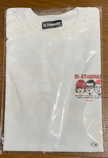 Hi-STANDARD T셔츠 TM paint M 사이즈 미개봉 새상품