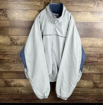 7030 구제 의류 디자인계 자켓 나일론 자켓 남성용 풀 집업 XL