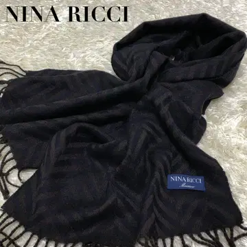 [ 새상품급 ] NINS RICCI 니나리치 머플러 로고택