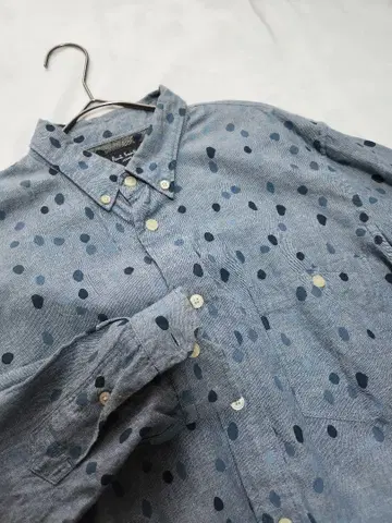 [ Paul Smith ] 도트 무늬 버튼 다운 셔츠/남성용 M