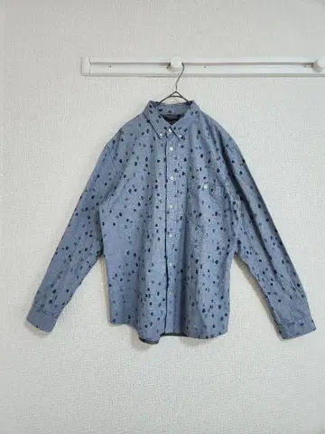 [ Paul Smith ] 도트 무늬 버튼 다운 셔츠/남성용 M