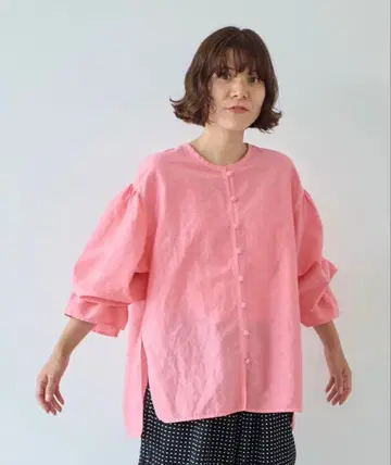 yuni 코튼 큐프라 2way 셔츠