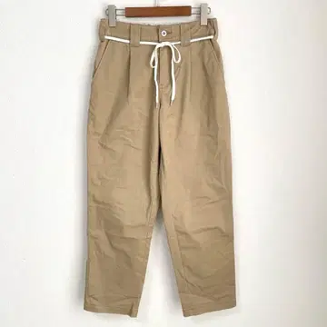 디키즈 허리 끈 포함 턱 팬츠 치노 팬츠 베이지 size28