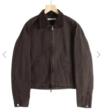 NO MAINTENANCE Brown Mechanic Jacket -XS