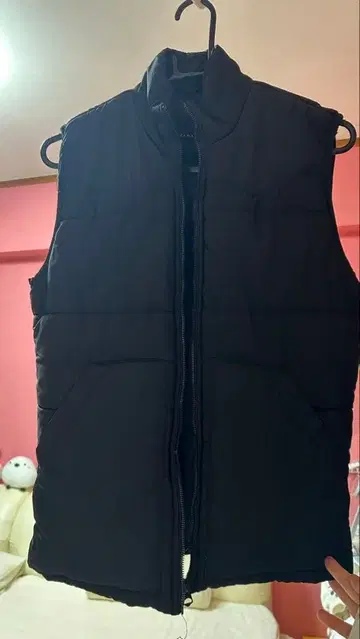 ZARA MAN 블랙 다운 베스트