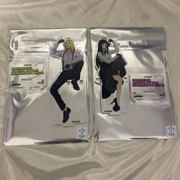 사카모토 데이즈 파보테리아 카페 아크릴 스탠드 카미마와리 대불 세트