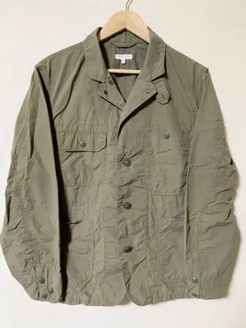 ENGINEERED GARMENTS 로거 자켓 S 올리브