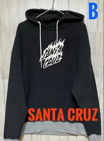 산타크루즈 ( SANTA CRUZ ) 리버서블 후드티 L 로고